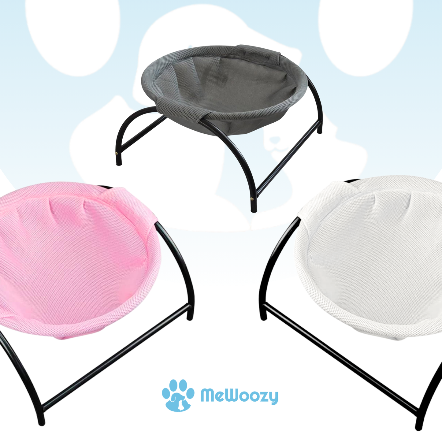 Kattenhangmat Met Metaalframe – Voor Luchtige Rustplekken
