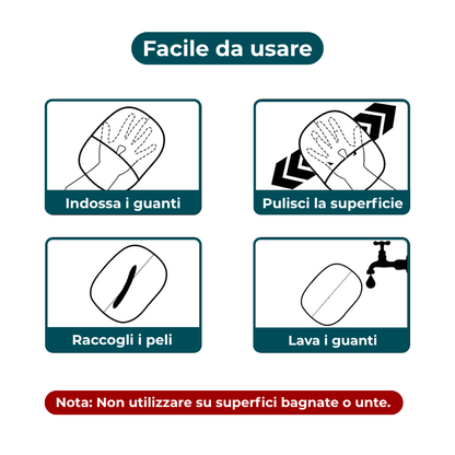 Pet Hair Removal Mitt – For Easy Cleaning