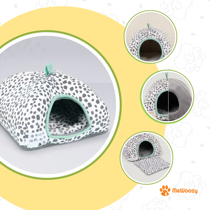 Dromerige Dalmatiër Fleece Schuilhuisje Voor Cavia's