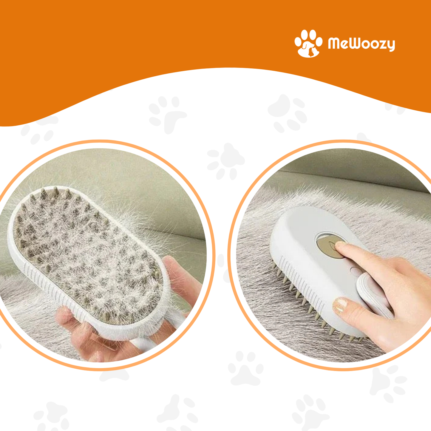 Stoomborstel Voor Huisdieren – Voor Zachte En Glanzende Vacht