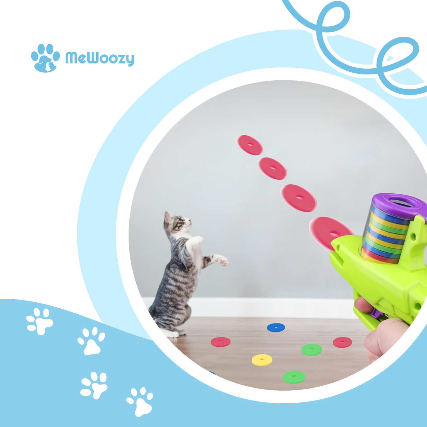 Kattenschijven Schieter – Voor Actief Jachtspel Thuis