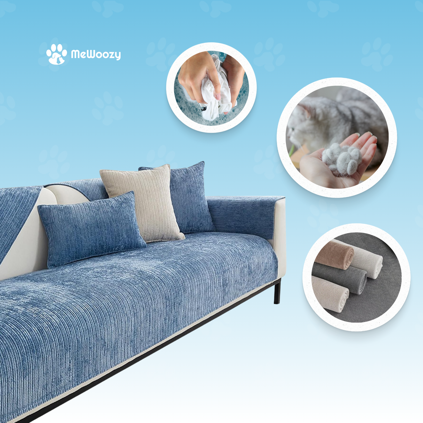 SofaShield Bankhoes – Tegen Haren, Krassen En Vlekken