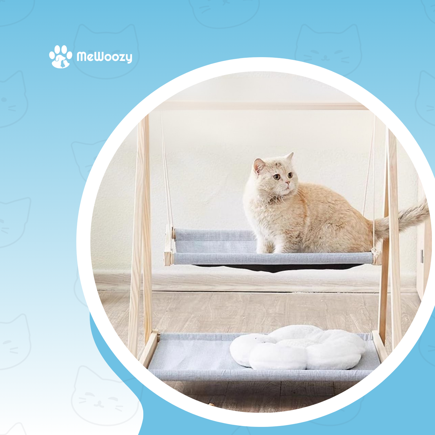 Hangmat Kattenbed Verstelbaar – Voor Knusse Slaapplek Thuis