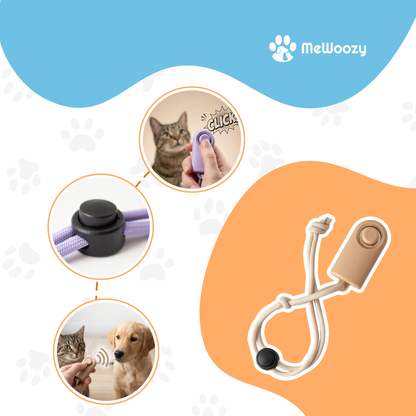 Trainingsclicker Set Voor Hond En Kat – Voor Positief Leren