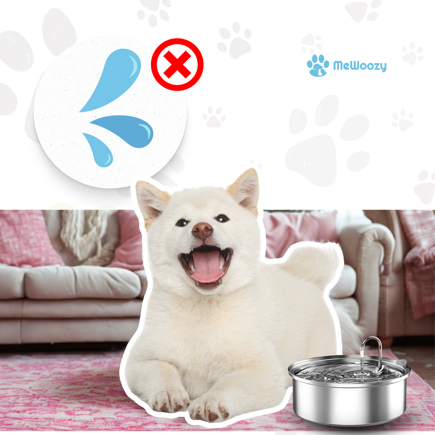Dog Drinking Fountain Stainless Steel – For Fresh &amp; Clean Water Every Day