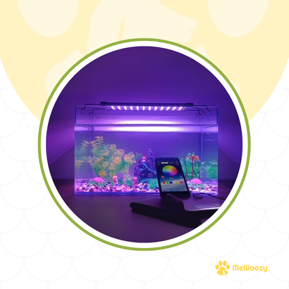 Aquarium LED Verlichting WRGB – Met Kleurregeling En App
