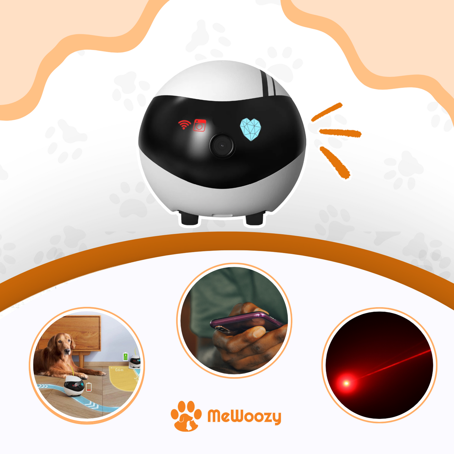 Huisdiercamera Robot Met App – Voor Spel En Contact Thuis