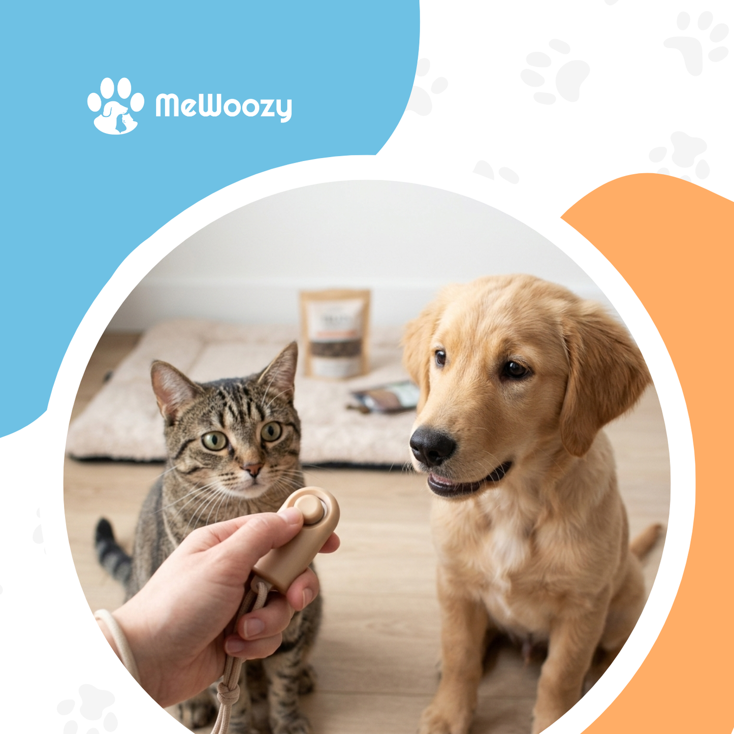 Trainingsclicker Set Voor Hond En Kat – Voor Positief Leren