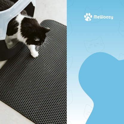 XL Kattenbak Mat Dubbel Laags – Voor Minder Korrels In Huis