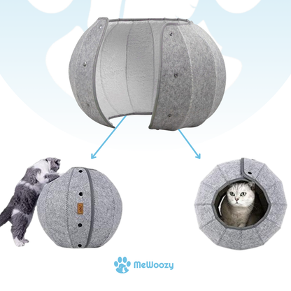 Opvouwbaar Kattenbed Met Draagtas – Voor Comfort Onderweg