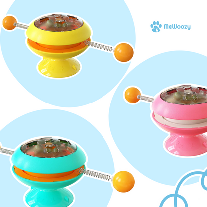 Interactief Kattenrad Met Draaiende Ballen – Voor Actief Spel