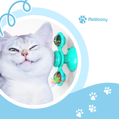 Draaiend Kattenrad Met Speelballen – Voor Langdurig Vermaak