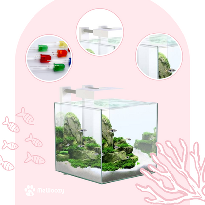 Compact Aquarium Met Led En Filter – Voor Makkelijk Thuisgebruik