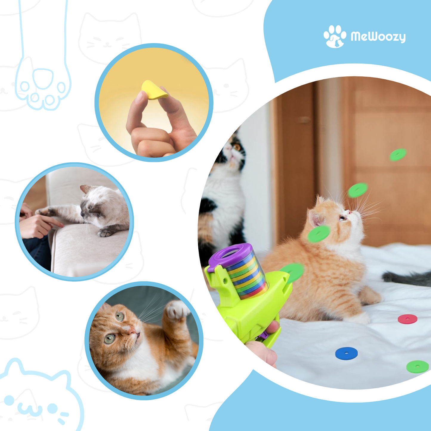 Kattenschijven Schieter – Voor Actief Jachtspel Thuis