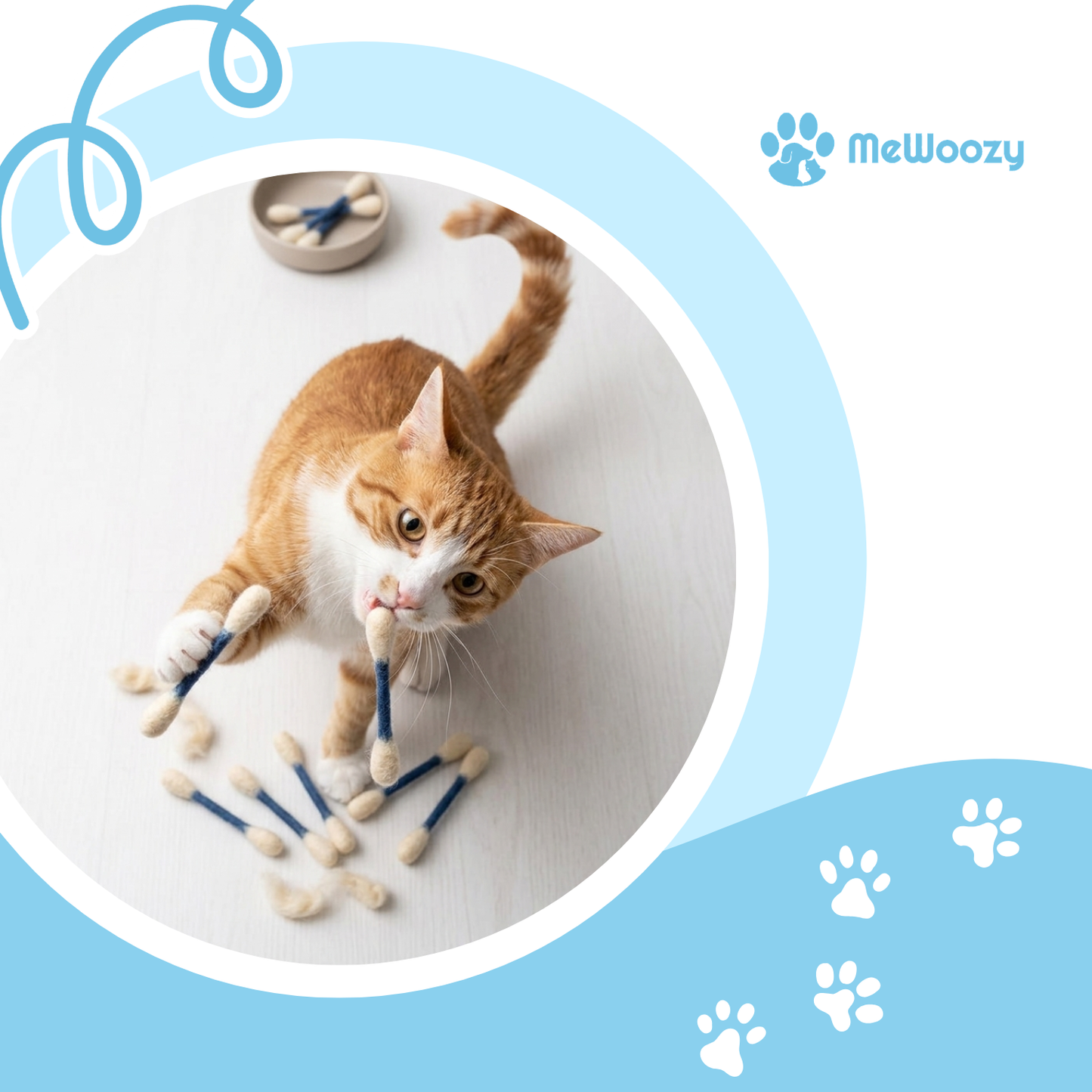 Vilten Kattenspeeltje – Voor Bijten, Schoppen En Spel