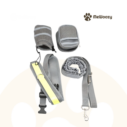 Handsfree Hondenriem Met Schokdemper – Voor Meer Controle