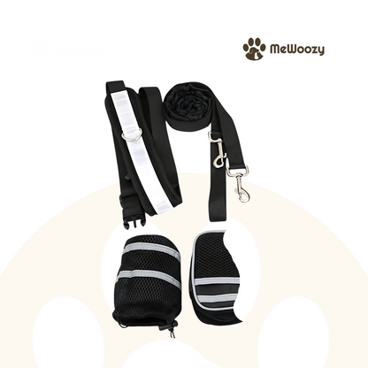Handsfree Hondenriem Met Schokdemper – Voor Meer Controle