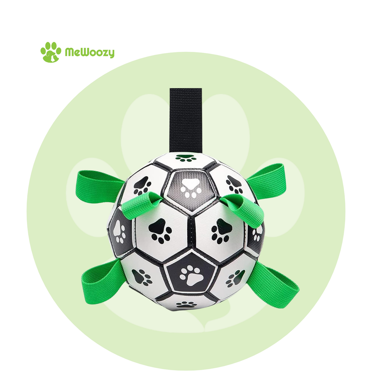 Hondenvoetbal Met Handvatten – Voor Actief Buitenplezier