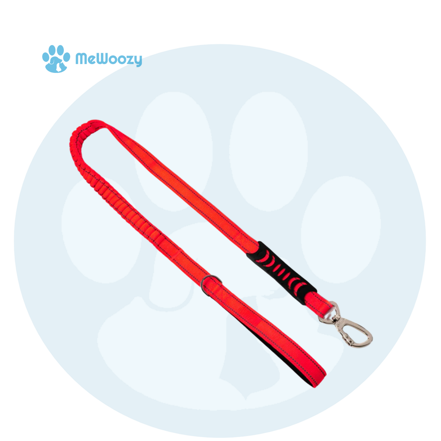 Bungee Hondenriem 1.2M – Met Schokabsorbering