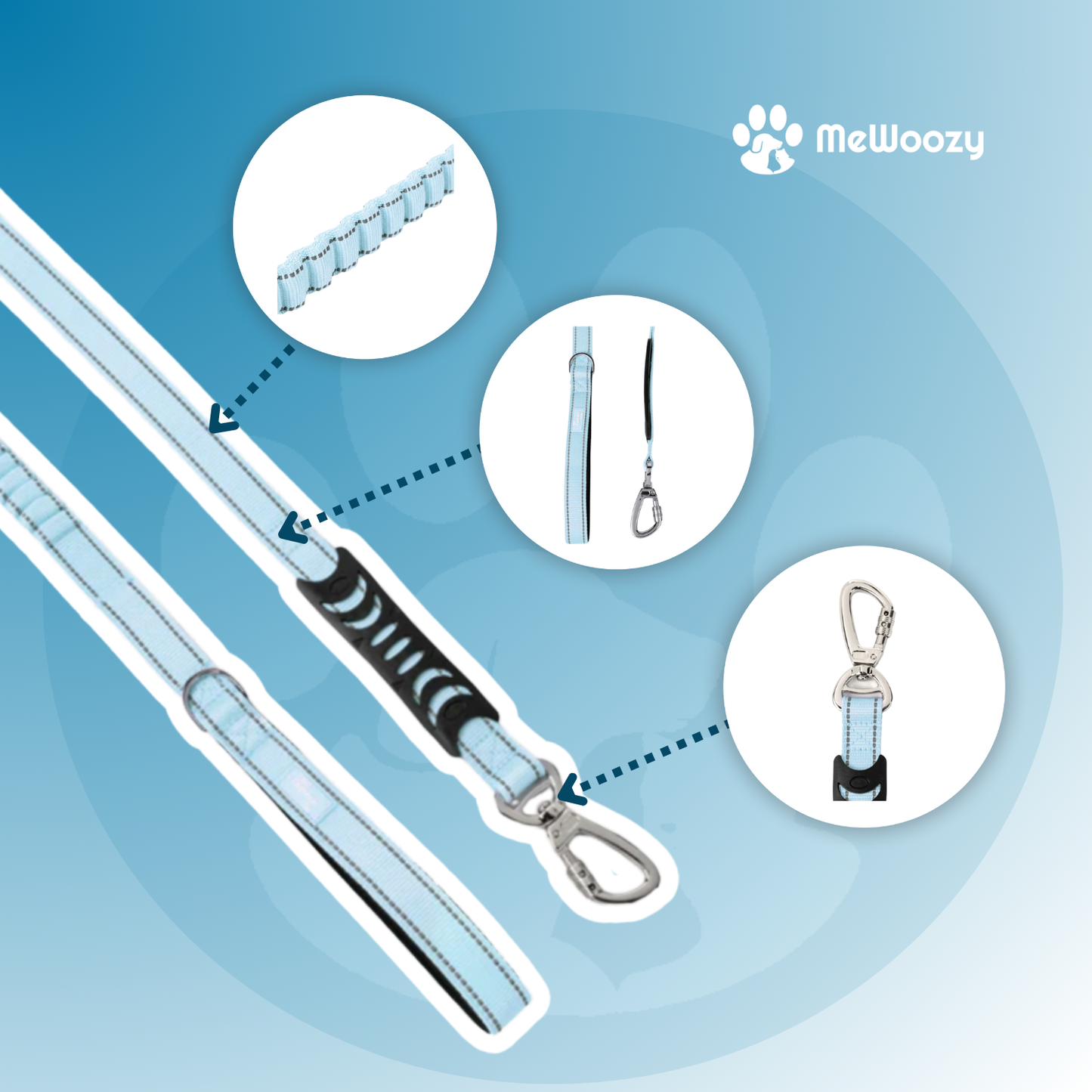 Bungee Dog Leash – For Stress-Free Walking