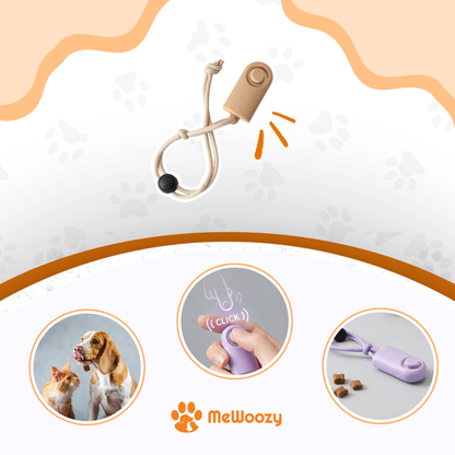 Trainingsclicker Set Voor Hond En Kat – Voor Positief Leren
