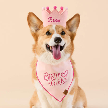 Birthday Girl Geborduurde Bandana Voor Honden