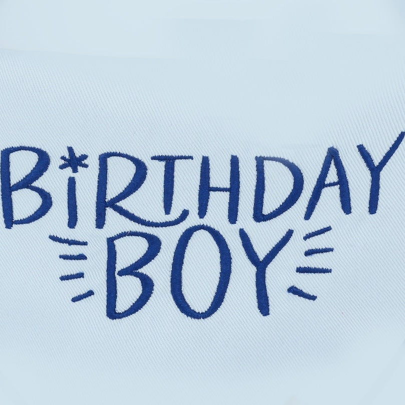 Birthday Boy Geborduurde Bandana Voor Honden