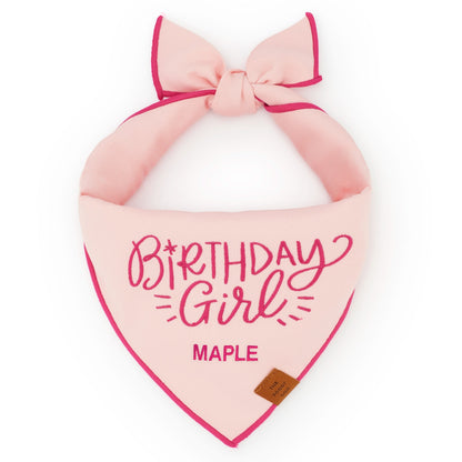 Birthday Girl Geborduurde Bandana Voor Honden