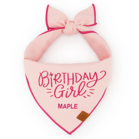 Birthday Girl Geborduurde Bandana Voor Honden