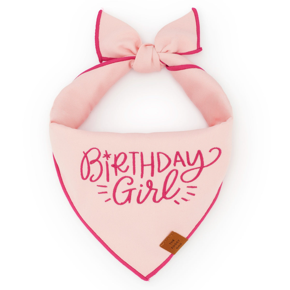 Birthday Girl Geborduurde Bandana Voor Honden