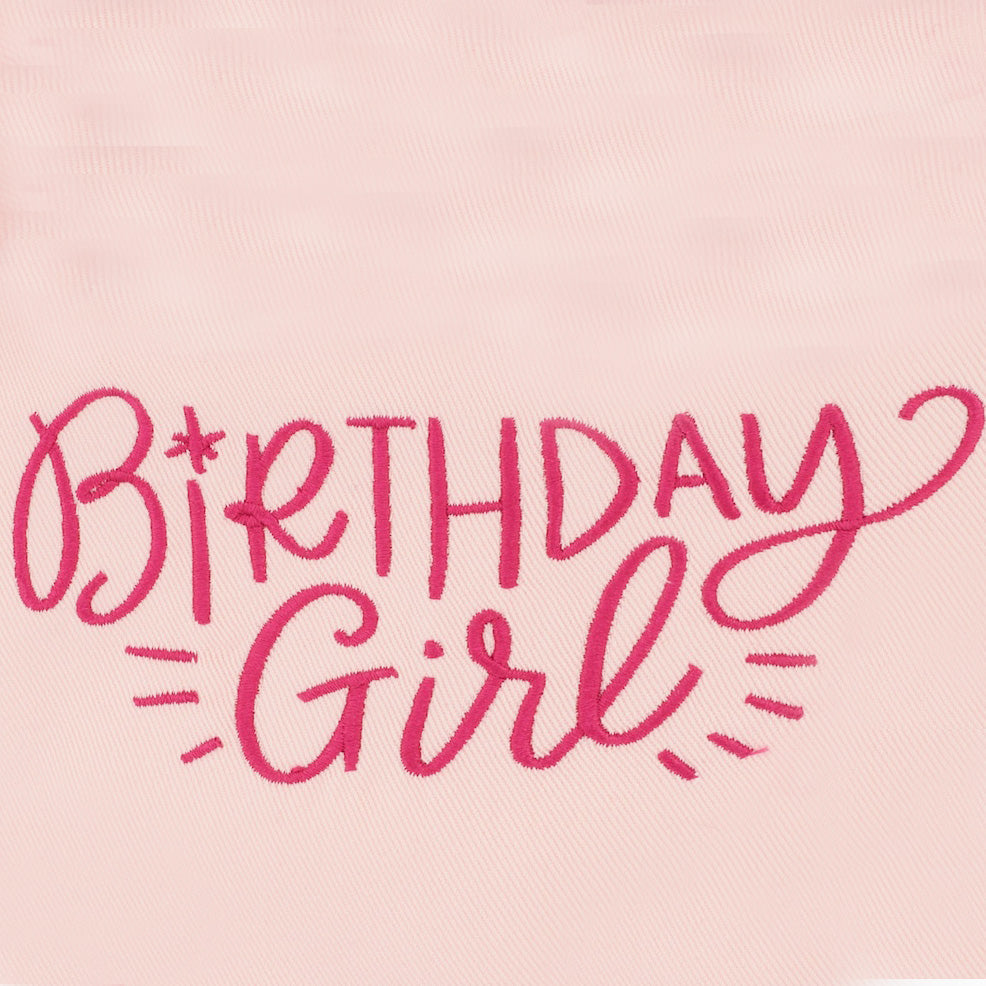 Birthday Girl Geborduurde Bandana Voor Honden