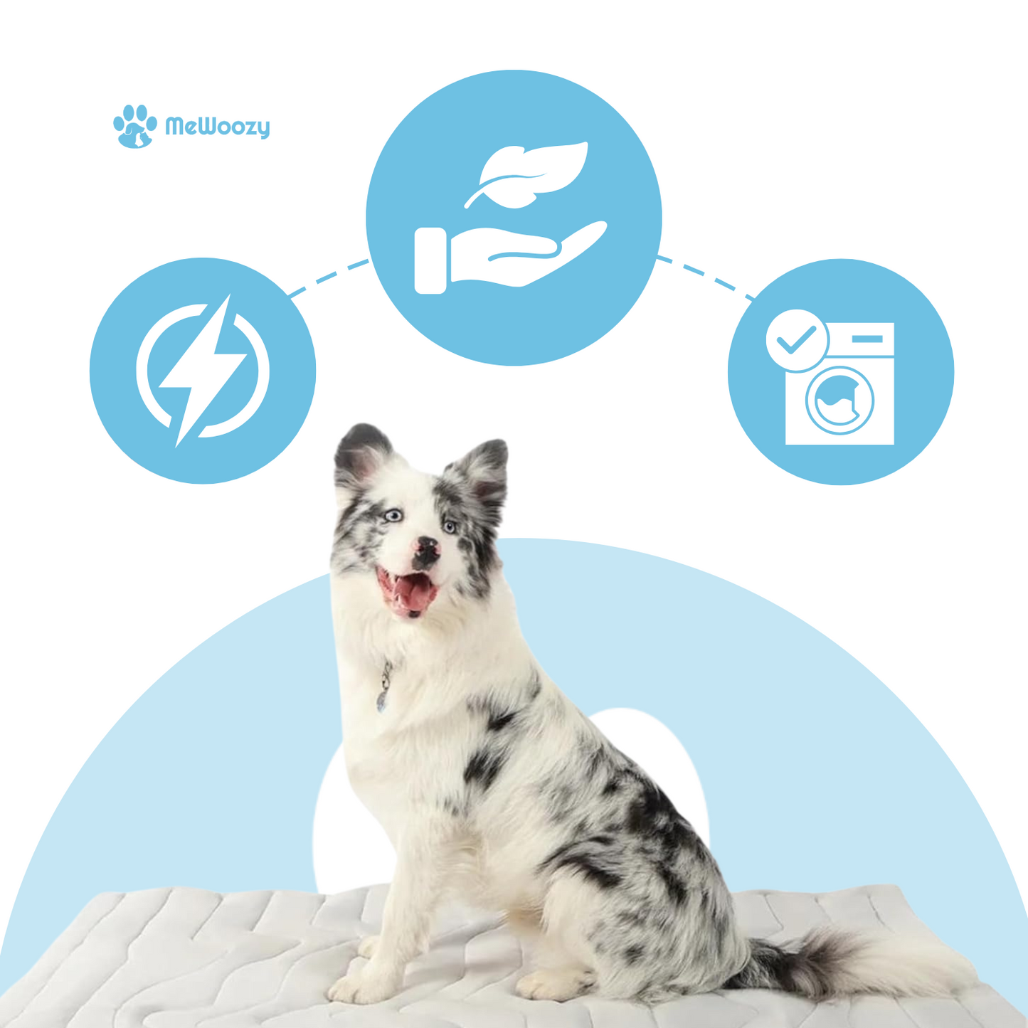 Koelmat Hond Zonder Gel – Voor Verfrissing Op Warme Dagen