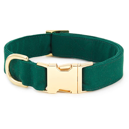 Fall Foliage Geborduurde Strikhalsband Voor Honden