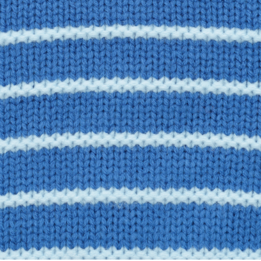 Gestreepte Hondentrui Met Kwart-Rits – Blauw