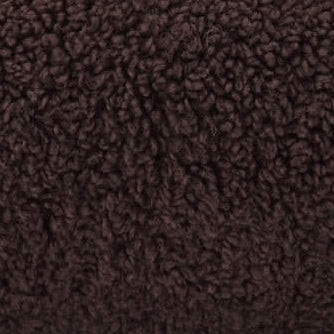 Chocoladebruine Sherpa Hondenmand Met Traagschuim