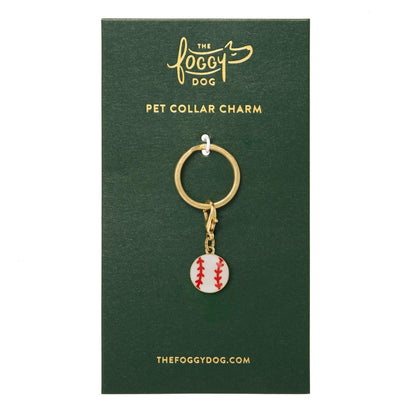 Baseball Halsbandbedel Voor Honden