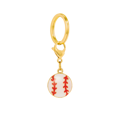 Baseball Halsbandbedel Voor Honden