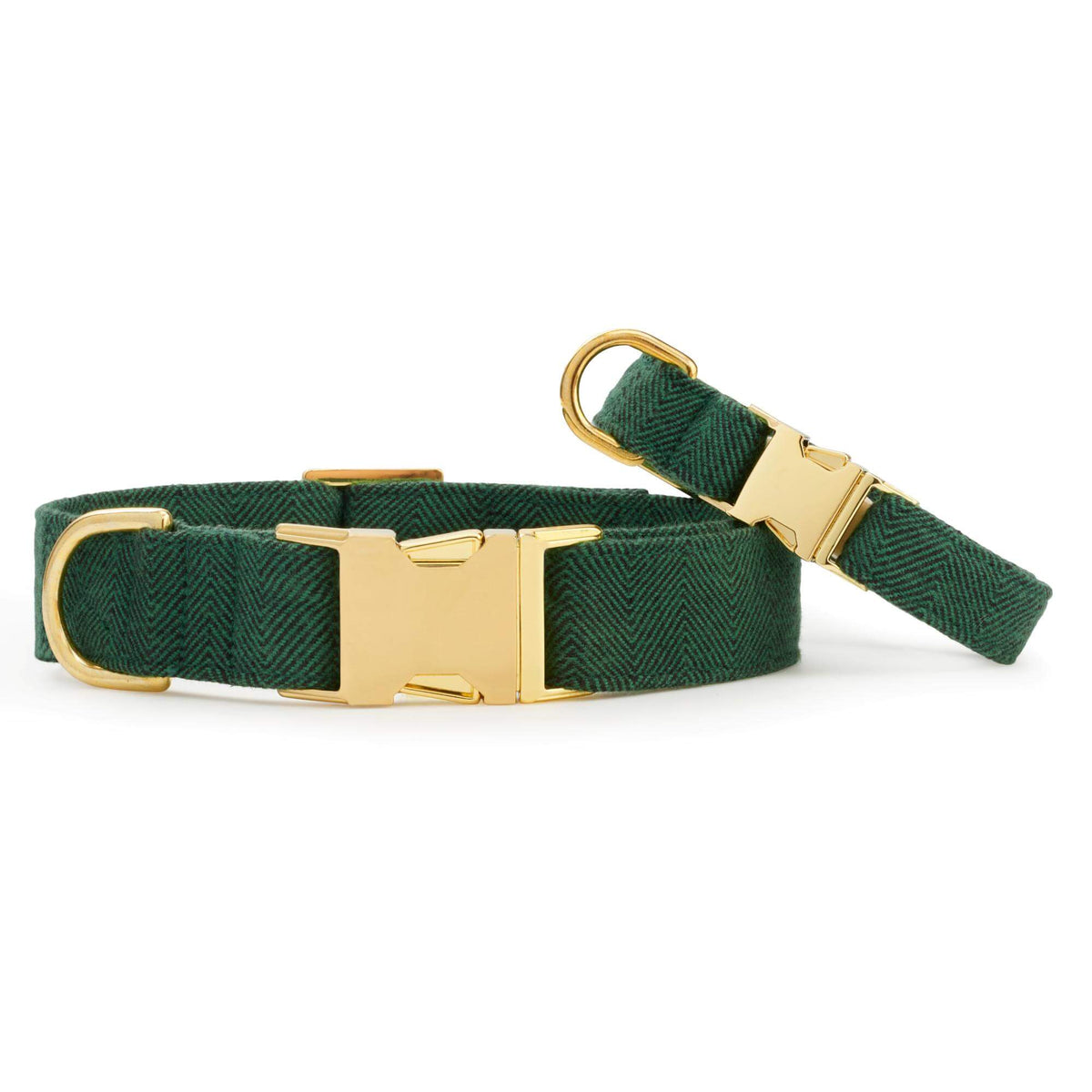 Evergreen Visgraat Flanellen Halsband Voor Honden