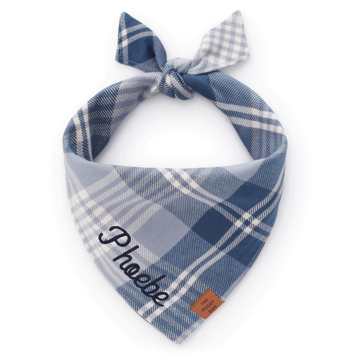 Hawthorne Geruite Flanellen Bandana Voor Honden