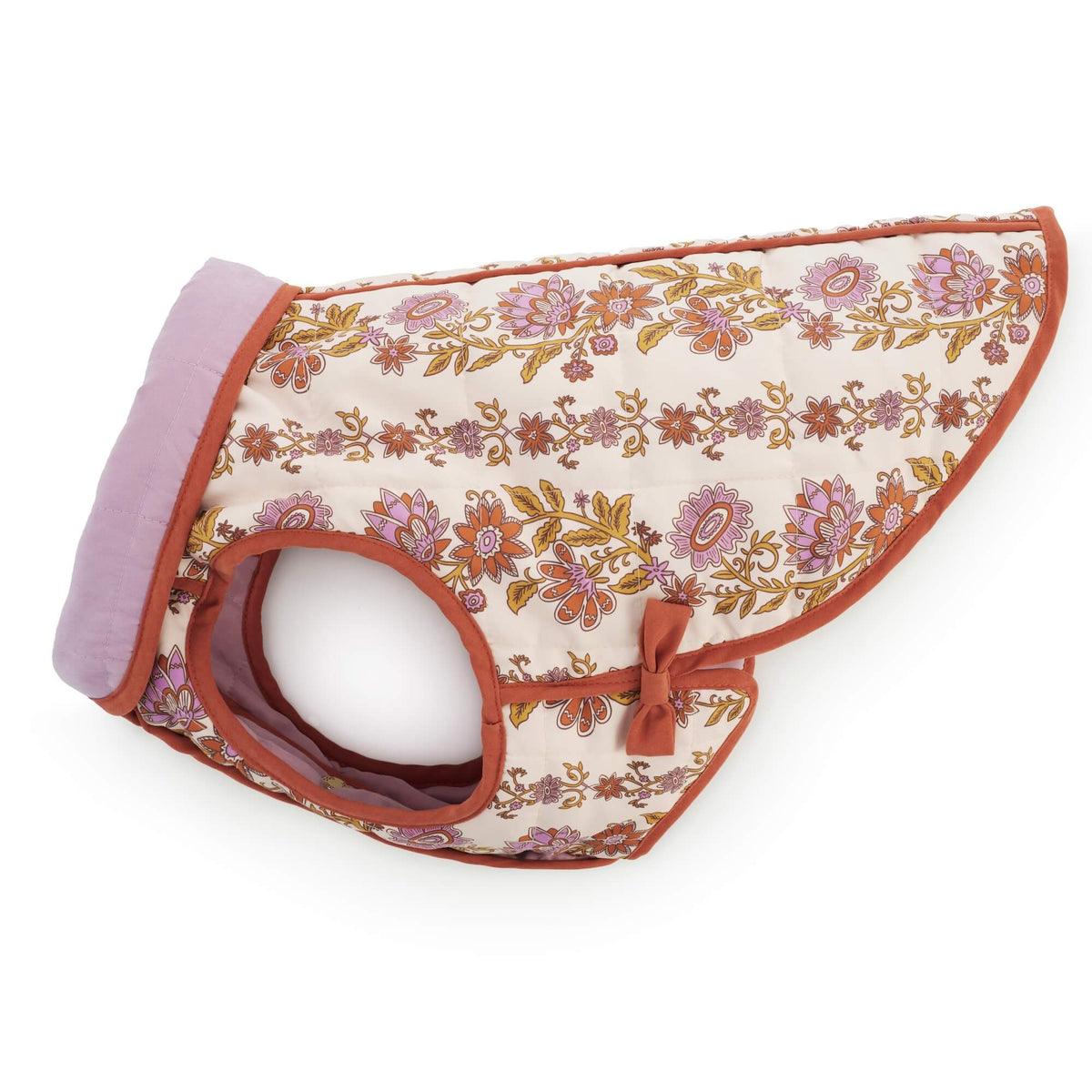 Omkeerbare Hondenjas Met Bloemenprint