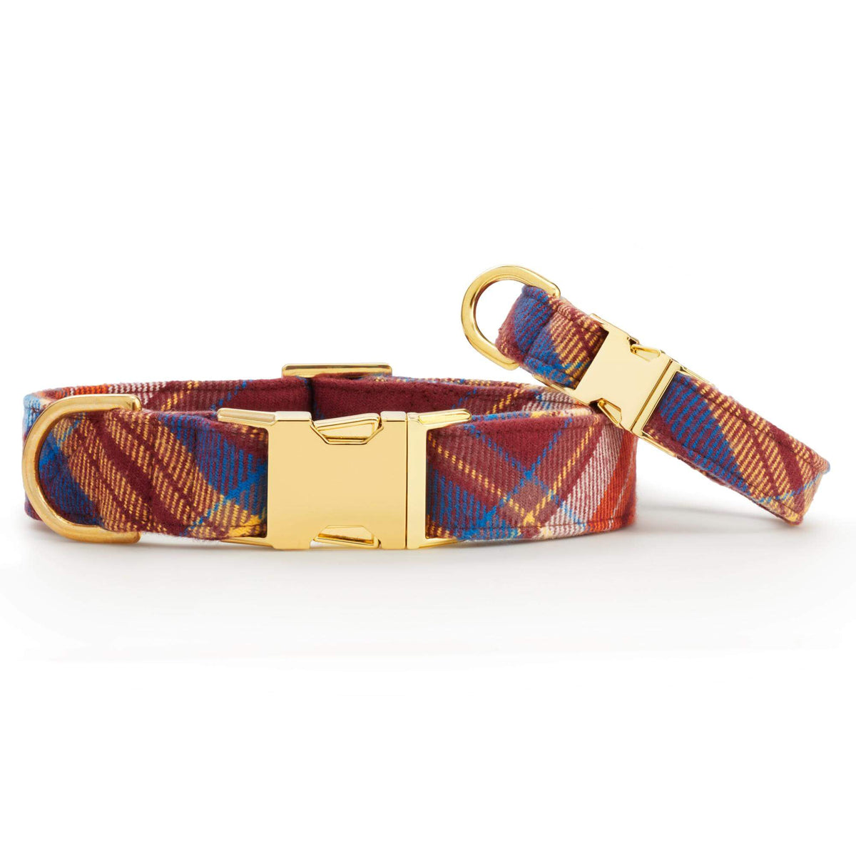 Marlow Geruite Flanellen Halsband Voor Honden