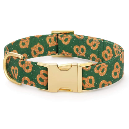 Pretzelfeest Halsband Met Afneembare Vlinderdas