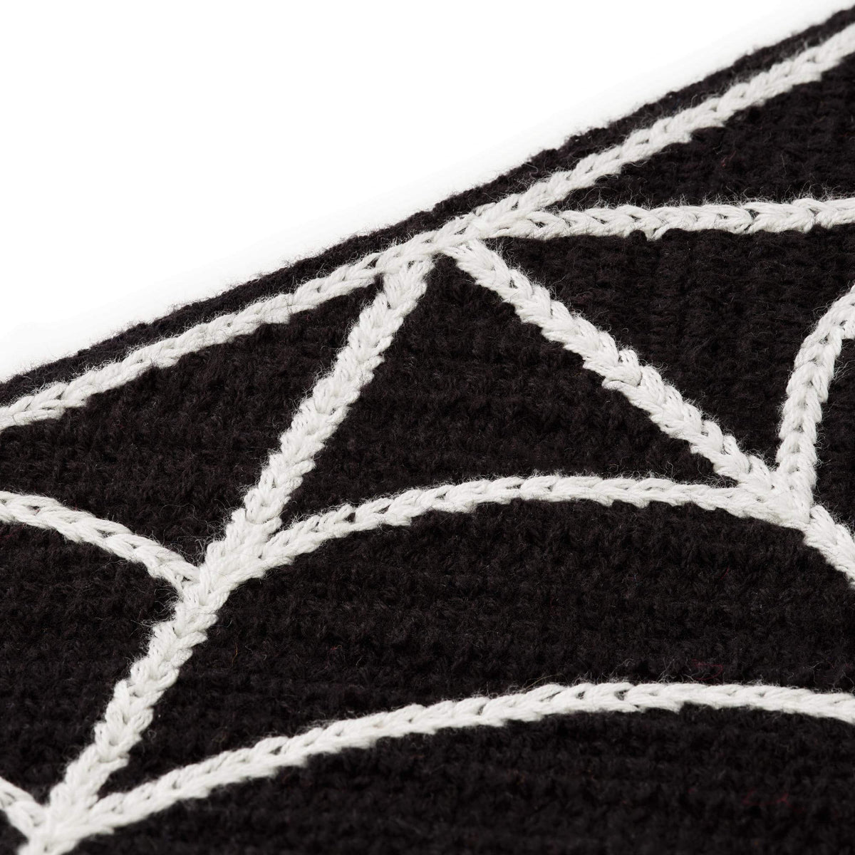 Gehaakte Spinnenweb-Bandana Voor Honden