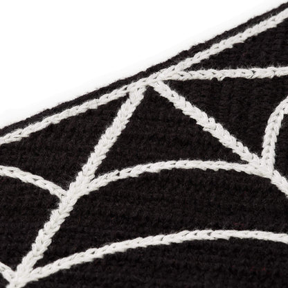 Gehaakte Spinnenweb-Bandana Voor Honden
