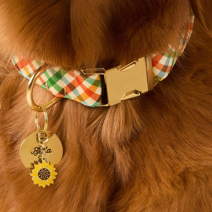 Zonnebloem Halsbandbedel Voor Honden