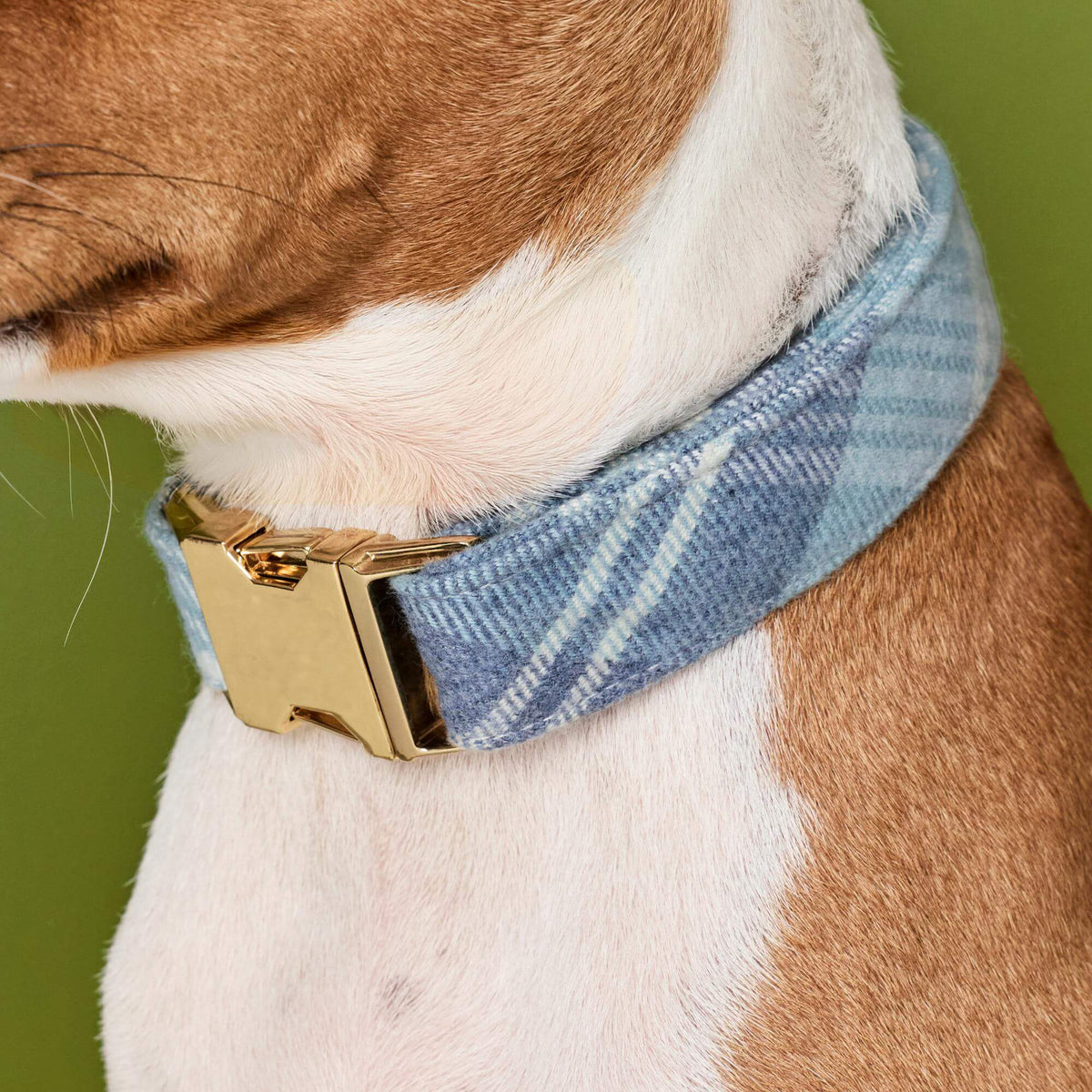 Hawthorne Geruite Flanellen Halsband Voor Honden