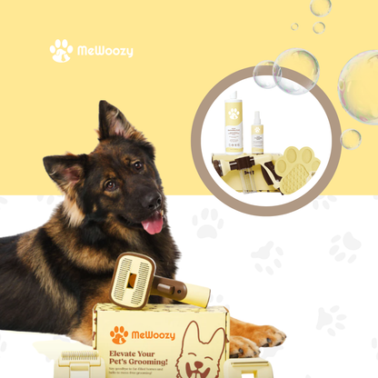 Mewoozy Complete Dog Grooming Set – For Less Hair in the House