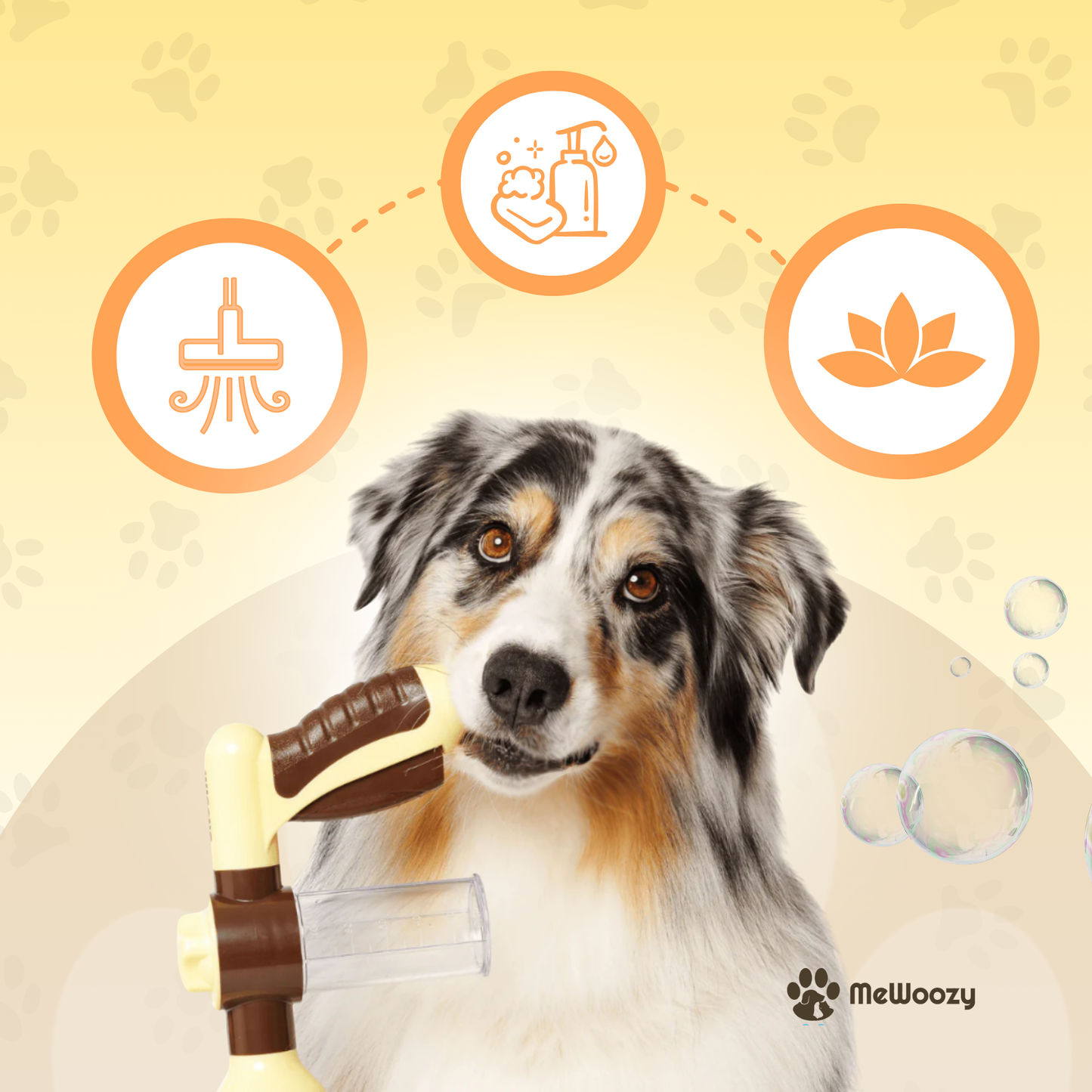 Mewoozy Complete Dog Grooming Set – For Less Hair in the House