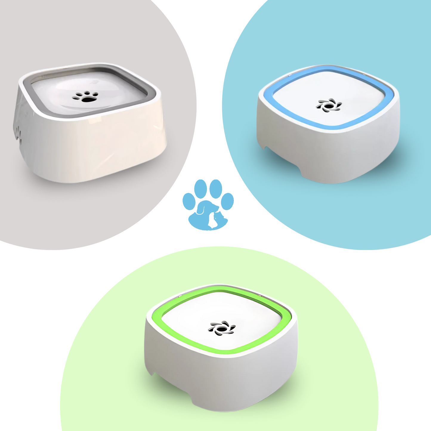 Anti-Spill Dog Drinking Bowl – For Clean Floors at Home