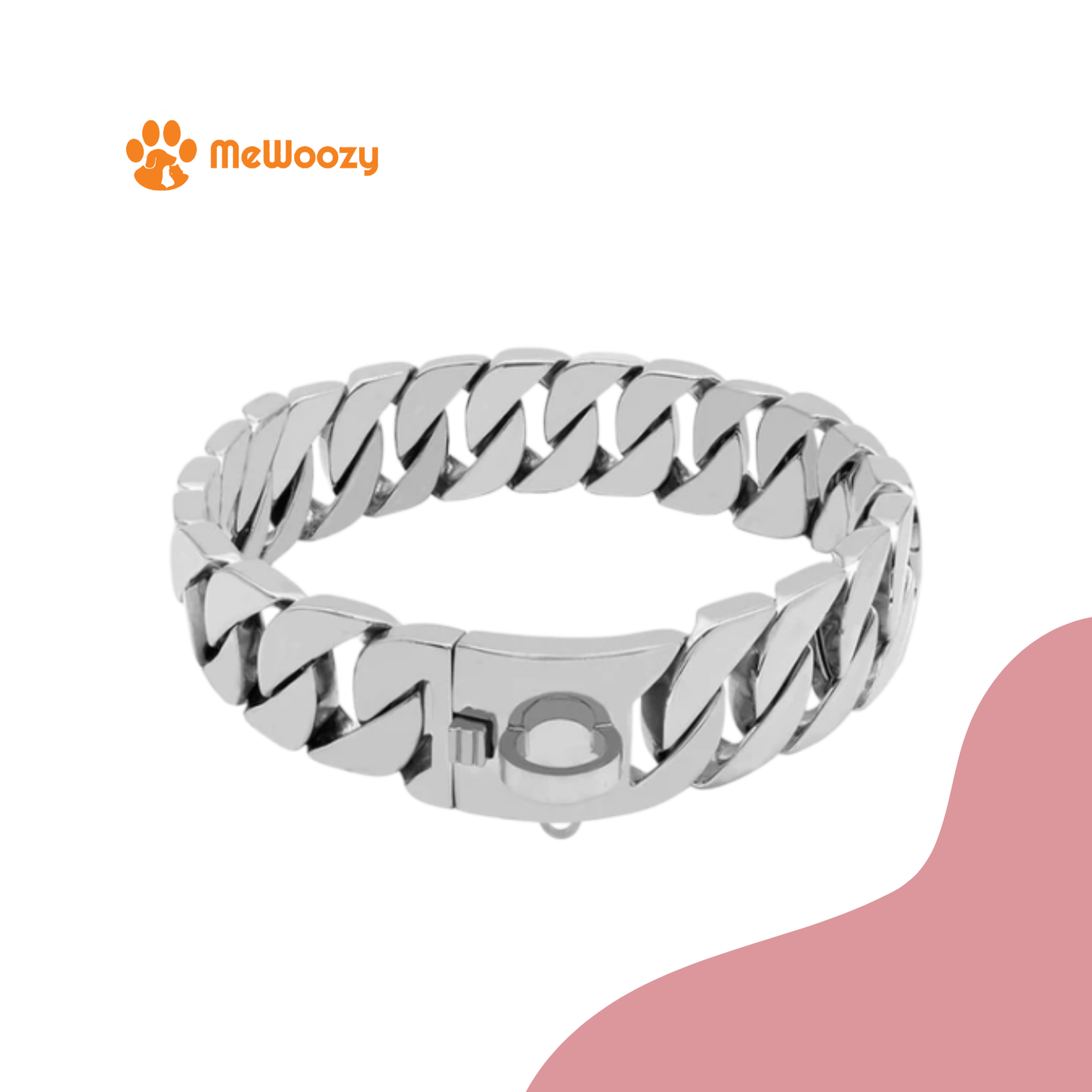 Dog Necklace with Cuban Link – For Extra Style